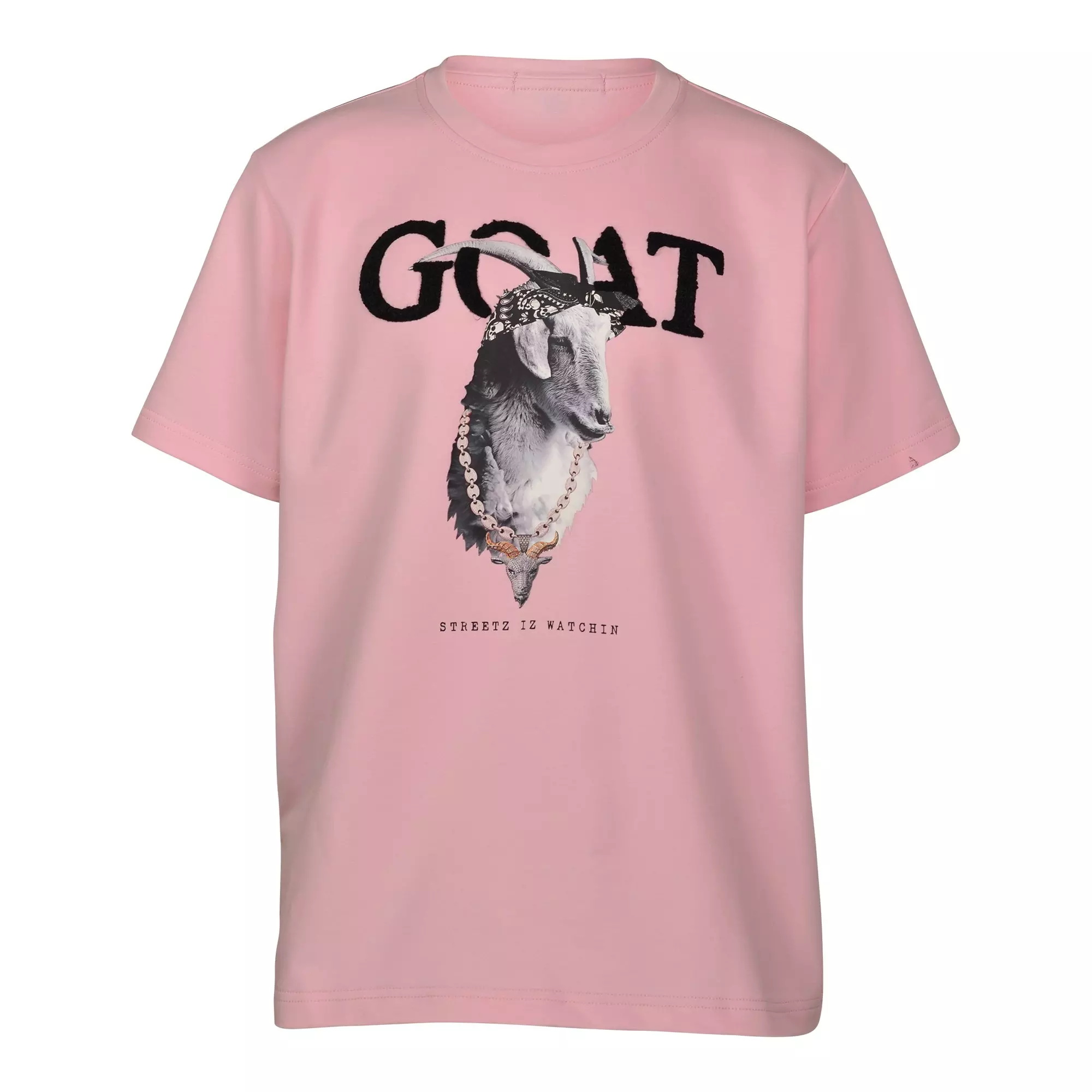 Big Girls' GOAT Graphic Tee - Soft Pink | Hibbett